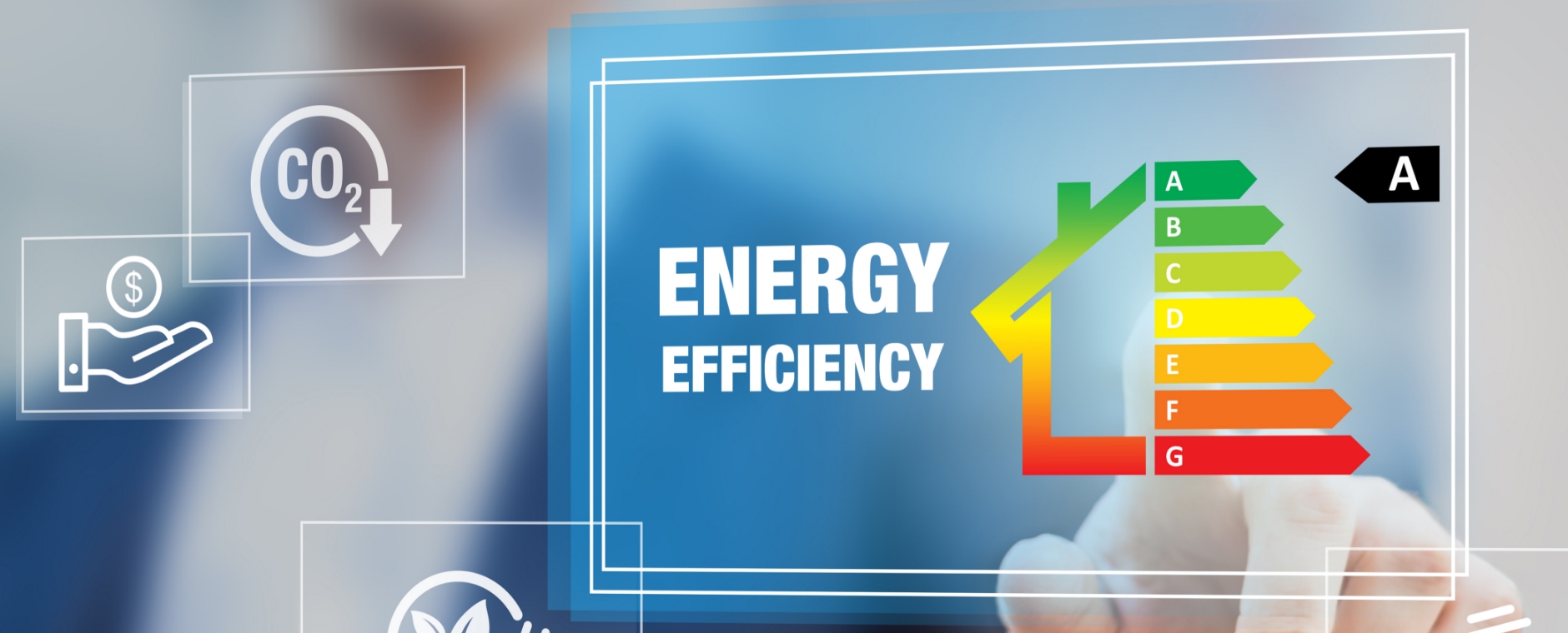 Cutting-edge energy-saving building is realized.